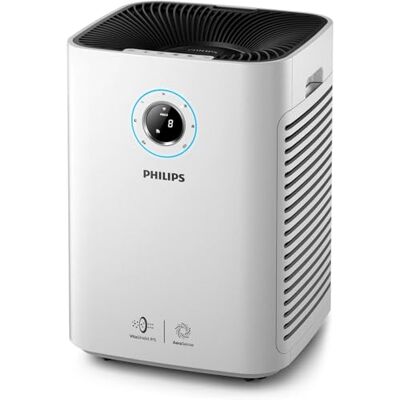 Philips Connected AC5659/10 oczyszczacz powietrza (dla alergików, do 130 m², CADR 500 m³/h, czujnik AeraSense) ze sterowaniem za pomocą aplikacji Philips Connected AC5659/10 oczyszczacz powietrza (dla alergików, do 130 m², CADR 500 m³/h, czujnik AeraSense) ze sterowaniem za pomocą aplikacji