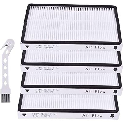 Syxtidy LGLR 4-pak filtr HEPA do odkurzacza Sears Kenmore EF-1, część #86889, 20-86889,20-53295, KC38KCEN1000, również do Panasonic (część # MC-V199H) Syxtidy LGLR 4-pak filtr HEPA do odkurzacza Sears Kenmore EF-1, część #86889, 20-86889,20-53295, KC38KCEN1000, również do Panasonic (część # MC-V199H)