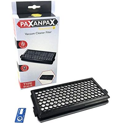 Paxanpax PFC1062, filtr przeciwzapachowy do odkurzacza ze wskaźnikiem timestrip do Miele SF-AA50 9616110 S4000, S5000, S6000, S8000, czarny Paxanpax PFC1062, filtr przeciwzapachowy do odkurzacza ze wskaźnikiem timestrip do Miele SF-AA50 9616110 S4000, S5000, S6000, S8000, czarny