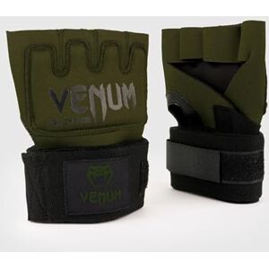 Venum Kontakt Gelbandage Rękawice - Khaki Schwarz XS Venum Kontakt Gelbandage Rękawice - Khaki Schwarz XS