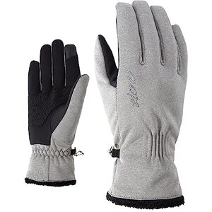 802031 Ziener IBRANA TOUCH LADY Glove Multisport rękawiczki rekreacyjne/funkcyjne/outdoorowe wiatroszczelne, oddychające, szare (grey melange), rozmiar 8 802031 Ziener IBRANA TOUCH LADY Glove Multisport rękawiczki rekreacyjne/funkcyjne/outdoorowe wiatroszczelne, oddychające, szare (grey melange), rozmiar 8