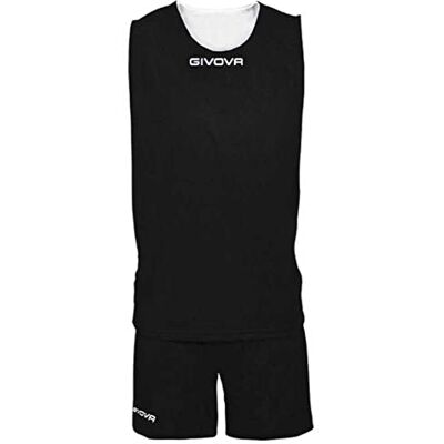 KITB03 Givova, zestaw double, czarny/biały, XL KITB03 Givova, zestaw double, czarny/biały, XL