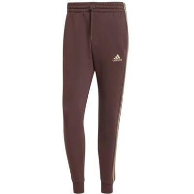 Adidas - Essentials 3 Stripes Joggers - Brązowy - M - Joggers Adidas - Essentials 3 Stripes Joggers - Brązowy - M - Joggers