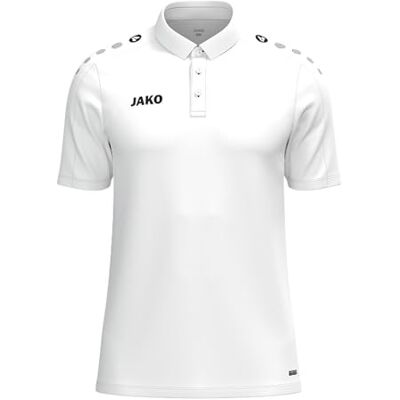6300 JAKO Unisex koszulka polo One, biała, XXL 6300 JAKO Unisex koszulka polo One, biała, XXL