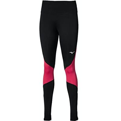 J2GB1707 Mizuno Legginsy damskie Waramlite Czarny/różowy czerwony XS J2GB1707 Mizuno Legginsy damskie Waramlite Czarny/różowy czerwony XS