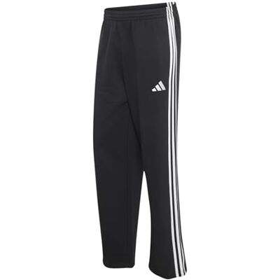 SE358 adidas Essentials 3-stripes Fleece Wide Leg Open Hem Pants Spodnie golfowe Mężczyźni SE358 adidas Essentials 3-stripes Fleece Wide Leg Open Hem Pants Spodnie golfowe Mężczyźni