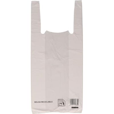 BUNZL Torba T-Shirt G-50 Biały BUNZL Torba T-Shirt G-50 Biały