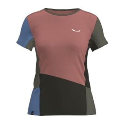 00-0000028633 Salewa PUEZ Sporty Dry W T-shirt, 2XL, kolor różowy (Desert Pink-Multi 00-0000028633 Salewa PUEZ Sporty Dry W T-shirt, 2XL, kolor różowy (Desert Pink-Multi