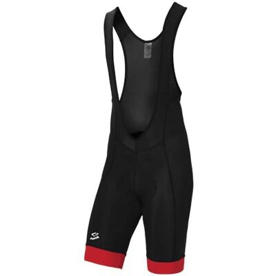 6A5D Spiuk Anatomic Klasyczne spodnie sportowe, czarne/czerwone, XL Slim męskie 6A5D Spiuk Anatomic Klasyczne spodnie sportowe, czarne/czerwone, XL Slim męskie