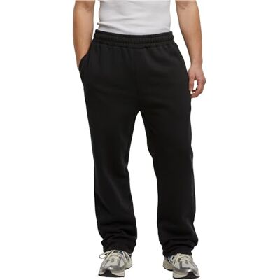 TB7614-00007 Urban Classics Męskie spodnie sportowe Vintage Heavy Trackpants, luźne spodnie treningowe z szerokimi nogawkami, elastyczny ściągacz i ciężki materiał, rozmiary S-5XL, czarny, 5XL TB7614-00007 Urban Classics Męskie spodnie sportowe Vintage Heavy Trackpants, luźne spodnie treningowe z szerokimi nogawkami, elastyczny ściągacz i ciężki materiał, rozmiary S-5XL, czarny, 5XL
