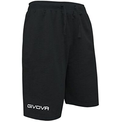 P015 Givova, spodnie bermudy Friend, czarne, L P015 Givova, spodnie bermudy Friend, czarne, L
