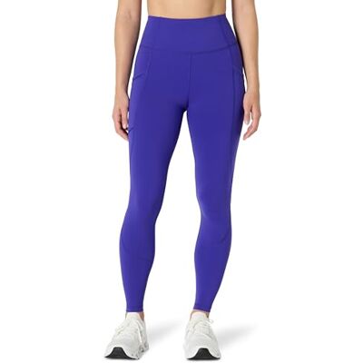 AEWM58629_Royal Blue Amazon Essentials Damskie legginsy treningowe Active Total Train z wysokim stanem 70 cm wewnętrzna nogawka pełna długość legginsy treningowe na siłownię z kieszeniami, Królewski błękit, L AEWM58629_Royal Blue Amazon Essentials Damskie legginsy treningowe Active Total Train z wysokim stanem 70 cm wewnętrzna nogawka pełna długość legginsy treningowe na siłownię z kieszeniami, Królewski błękit, L