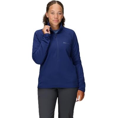 M15391 Marmot Kobiety Leconte Fleece 1/2 Zip, Ciepła Kurtka Polarowa, Zapinana na Zamek 1/2, Oddychająca, Odporna na Wiatr, z Możliwością Spakowania, na Wędrówki i na Narty, Twilight Blue, M M15391 Marmot Kobiety Leconte Fleece 1/2 Zip, Ciepła Kurtka Polarowa, Zapinana na Zamek 1/2, Oddychająca, Odporna na Wiatr, z Możliwością Spakowania, na Wędrówki i na Narty, Twilight Blue, M