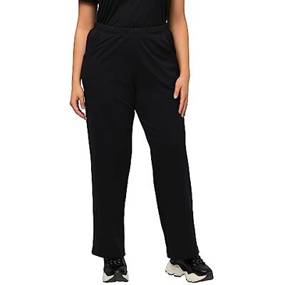 624781 Ulla Popken Panie Jogginghose Spodnie Sportowe, Czarny (Czarny 10), 46/48 Pl 624781 Ulla Popken Panie Jogginghose Spodnie Sportowe, Czarny (Czarny 10), 46/48 Pl