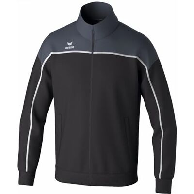 KE02799 Erima Uniseks Kurtka treningowa "CHANGE by erima" (1032426), black grey/slate grey/biały, S KE02799 Erima Uniseks Kurtka treningowa "CHANGE by erima" (1032426), black grey/slate grey/biały, S