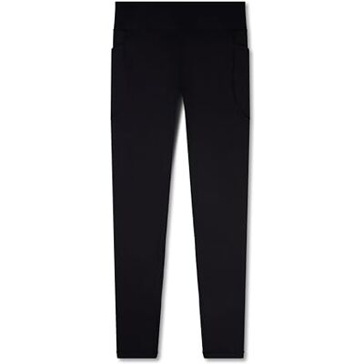 Q-A008439 Canterbury Damskie wypukłe obcisłe legginsy 63,5 cm, Jet Black 18 Q-A008439 Canterbury Damskie wypukłe obcisłe legginsy 63,5 cm, Jet Black 18