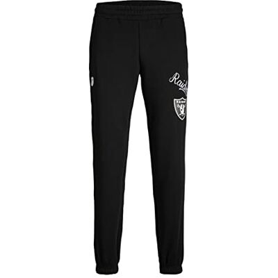 12230404 JACK & JONES Jpstkane Jjnfl Sweat Pants GMS męskie spodnie sportowe, Czarna, M 12230404 JACK & JONES Jpstkane Jjnfl Sweat Pants GMS męskie spodnie sportowe, Czarna, M