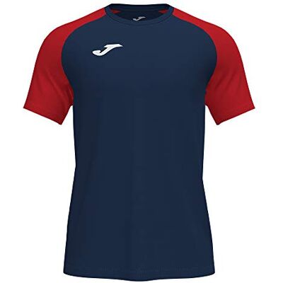 101968336 Joma Academy IV m/c, t-shirt, biało-czerwony 101968336 Joma Academy IV m/c, t-shirt, biało-czerwony