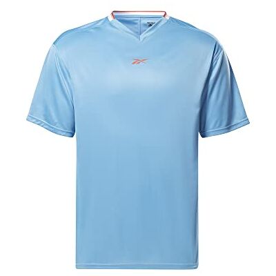 RB677 Reebok Męska koszulka 'WOR MESH SS Tee' (krótki rękaw), niezbędna niebieska, L RB677 Reebok Męska koszulka 'WOR MESH SS Tee' (krótki rękaw), niezbędna niebieska, L