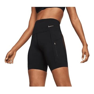 DQ5923-010 Nike W Nk DF Go HR 8in Short, szorty damskie DQ5923-010 Nike W Nk DF Go HR 8in Short, szorty damskie