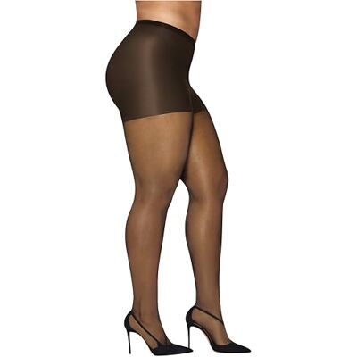 HSP002_O80_0I__ Hanes Curves Jedwabiste rajstopy z technologią Wicking Cool Comfort, konturującą górą i przezroczystą częścią palcową, 3X-4X HSP002_O80_0I__ Hanes Curves Jedwabiste rajstopy z technologią Wicking Cool Comfort, konturującą górą i przezroczystą częścią palcową, 3X-4X