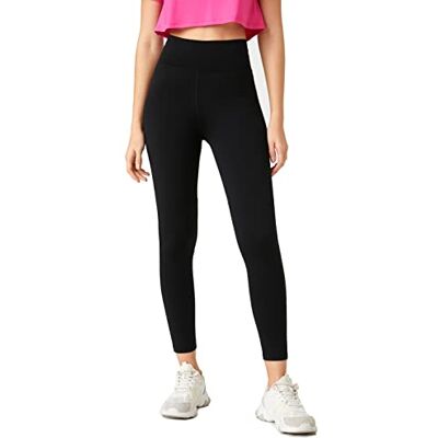 Legginsy wysokiej talii Koton - Miękka tekstura do sportu Legginsy wysokiej talii Koton - Miękka tekstura do sportu