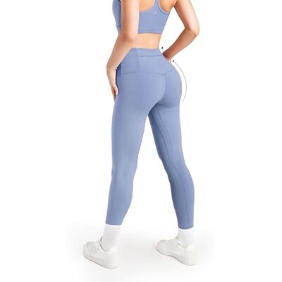 ARKWLGA001BM Aruki Damskie Legginsy Wysoka Talia, gruby nieprześwitujący materiał, kontrola brzucha, elastyczne oddychające do biegania roweru jogi pilates siłowni codziennych treningów fitness – Serenity – M ARKWLGA001BM Aruki Damskie Legginsy Wysoka Talia, gruby nieprześwitujący materiał, kontrola brzucha, elastyczne oddychające do biegania roweru jogi pilates siłowni codziennych treningów fitness – Serenity – M