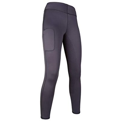 11325 HKM Mondiale legginsy jeździeckie niebiesko-szare 32/34 11325 HKM Mondiale legginsy jeździeckie niebiesko-szare 32/34