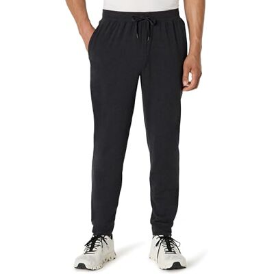 AEMN20342_Space Dye Black Amazon Essentials Męskie sportowe miękkie Performance lekkie spodnie treningowe na siłownię zwężane spodnie dresowe, Space Dye, @@, L AEMN20342_Space Dye Black Amazon Essentials Męskie sportowe miękkie Performance lekkie spodnie treningowe na siłownię zwężane spodnie dresowe, Space Dye, @@, L