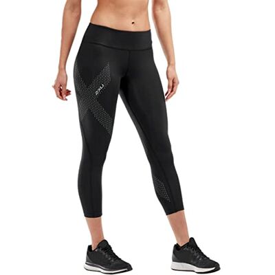 WA3516b-BLK/DRF-MT 2XU Damskie spodnie kompresyjne Motion Mid-Rise Compression 7/8, czarne (Black/Dotted Reflective Logo), M Alto, Czarny (Black/Dotted Reflective Logo) WA3516b-BLK/DRF-MT 2XU Damskie spodnie kompresyjne Motion Mid-Rise Compression 7/8, czarne (Black/Dotted Reflective Logo), M Alto, Czarny (Black/Dotted Reflective Logo)