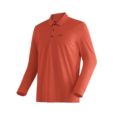 3006226 Maier Sports Long Pique Polo M męska koszulka polo, łatwa w pielęgnacji koszulka z długim rękawem, sportowy krój 3006226 Maier Sports Long Pique Polo M męska koszulka polo, łatwa w pielęgnacji koszulka z długim rękawem, sportowy krój