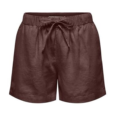 15371421-4984477 ONLY Damskie szorty Onlgoa Mw Lin Bl Pull-Up Cc PNT, Brown Stone, M, Brązowy kamień, M 15371421-4984477 ONLY Damskie szorty Onlgoa Mw Lin Bl Pull-Up Cc PNT, Brown Stone, M, Brązowy kamień, M