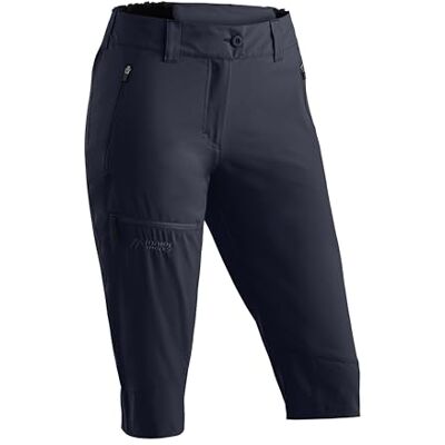 Keine Angabe Maier Sports Lulaka Capri Loop, krótkie damskie spodnie trekkingowe, wodoodporne spodnie outdoorowe do trekkingu i wędrówek, bez PFC, mSTRETCH pro 2 i Dryprotec Keine Angabe Maier Sports Lulaka Capri Loop, krótkie damskie spodnie trekkingowe, wodoodporne spodnie outdoorowe do trekkingu i wędrówek, bez PFC, mSTRETCH pro 2 i Dryprotec