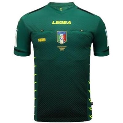 M1164 LEGEA, AIA REFEREE JERSEY MC 20-21, GREEN, M, Unisex M1164 LEGEA, AIA REFEREE JERSEY MC 20-21, GREEN, M, Unisex