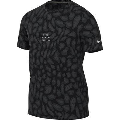 FZ0613-010 Nike Koszula M Nk Df Rise 365 Run Div Ss, czarna, , M FZ0613-010 Nike Koszula M Nk Df Rise 365 Run Div Ss, czarna, , M