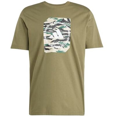 JM0388 adidas heren CAMO SHAPE GRAPHIC T-SHIRT, olive strata, XXL JM0388 adidas heren CAMO SHAPE GRAPHIC T-SHIRT, olive strata, XXL