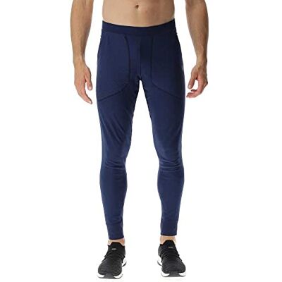 O102026 UYN Run Fit OW Długie Spodnie Sportowe Męskie Sukienka Niebieski S, Niebieska sukienka, S O102026 UYN Run Fit OW Długie Spodnie Sportowe Męskie Sukienka Niebieski S, Niebieska sukienka, S