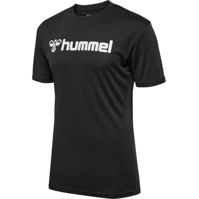 226163 hummel hmlLOGO Jersey S/S, czarny, XL 226163 hummel hmlLOGO Jersey S/S, czarny, XL