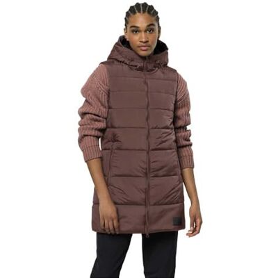 1206991_5165_002 Jack Wolfskin Eisbach Vest W kamizelka damska, Wild Ginger, S 1206991_5165_002 Jack Wolfskin Eisbach Vest W kamizelka damska, Wild Ginger, S