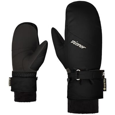 801328 Ziener Damskie rękawiczki narciarskie KLAIRO/sporty zimowe Gore-Tex, bardzo ciepłe, czarne, 6,5 801328 Ziener Damskie rękawiczki narciarskie KLAIRO/sporty zimowe Gore-Tex, bardzo ciepłe, czarne, 6,5