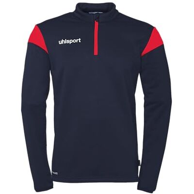 100225842 uhlsport Squad 27 1/4 Zip Top Piłka Nożna Koszulka z długim rękawem i Jersey Sportowy Bez Kapturem Unisex 100225842 uhlsport Squad 27 1/4 Zip Top Piłka Nożna Koszulka z długim rękawem i Jersey Sportowy Bez Kapturem Unisex