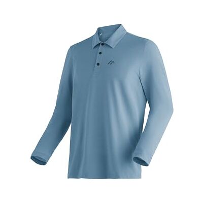 3006226 Maier Sports Long Pique Polo M męska koszulka polo, łatwa w pielęgnacji koszulka z długim rękawem, sportowy krój 3006226 Maier Sports Long Pique Polo M męska koszulka polo, łatwa w pielęgnacji koszulka z długim rękawem, sportowy krój