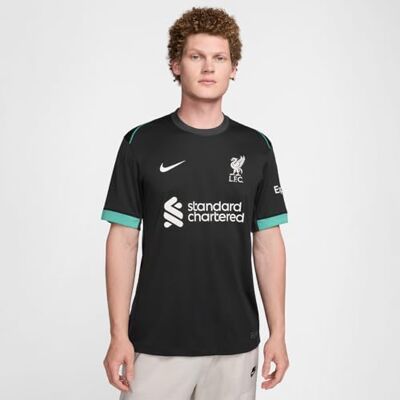 FN8780 Nike Liverpool F.C Dry Fit Stad Aw T-shirt męski, Night Forest/Anthracite/Washed, 3XL FN8780 Nike Liverpool F.C Dry Fit Stad Aw T-shirt męski, Night Forest/Anthracite/Washed, 3XL