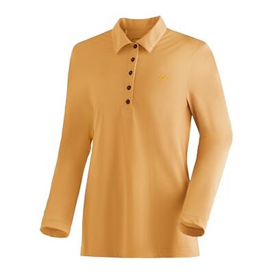 3006228 Maier Sports Long Piquee Polo W damska koszulka polo, łatwa w pielęgnacji koszulka z długim rękawem, sportowy krój 3006228 Maier Sports Long Piquee Polo W damska koszulka polo, łatwa w pielęgnacji koszulka z długim rękawem, sportowy krój