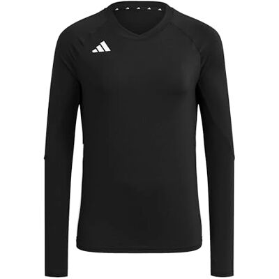 JN2972 adidas Kobiety Volleyball Hilo Long Sleeve Jersey Shirt, Black, L JN2972 adidas Kobiety Volleyball Hilo Long Sleeve Jersey Shirt, Black, L