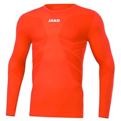 6455 JAKO Męska koszulka funkcyjna z długim rękawem Comfort 2.0, wygodna bielizna sportowa, bezszwowa i bodyfit, męska koszulka do biegania z długim rękawem z miękkim uchwytem 6455 JAKO Męska koszulka funkcyjna z długim rękawem Comfort 2.0, wygodna bielizna sportowa, bezszwowa i bodyfit, męska koszulka do biegania z długim rękawem z miękkim uchwytem