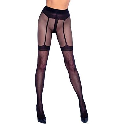 Cottelli LEGWEAR Stocking-25303171641 czarny 5 Cottelli LEGWEAR Stocking-25303171641 czarny 5