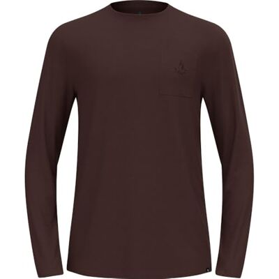 554612 Odlo Męska koszulka z długim rękawem Merino 200 I funkcyjna koszulka na wędrówki, oddychająca 554612 Odlo Męska koszulka z długim rękawem Merino 200 I funkcyjna koszulka na wędrówki, oddychająca