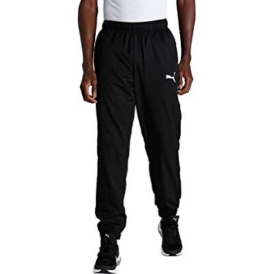 586733 PUMA Herren Jogginghose ACTIVE Woven Pants cl, Puma Black, S, 586733 PUMA Herren Jogginghose ACTIVE Woven Pants cl, Puma Black, S,