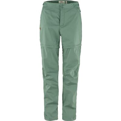 14200169-614 Fjallraven Abisko Hike Zip-off TRS W Spodnie sportowe damskie Patina Zielony Rozmiar 42/R 14200169-614 Fjallraven Abisko Hike Zip-off TRS W Spodnie sportowe damskie Patina Zielony Rozmiar 42/R